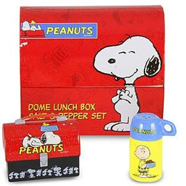 Peanuts Gang Dome Lunch Box Salt And Pepper Set