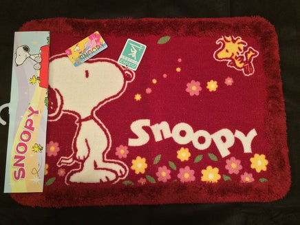 Snoopy And Woodstock Plush Rug