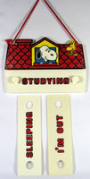 Snoopy Hanging Door Signs