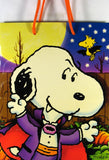 Snoopy Dracula Halloween Gift Bag (New But Snoopy Discolored)