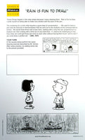 Peanuts Charles M. Schulz Museum Activity Sheet - Rain Is Fun To Draw