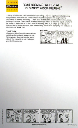 Peanuts Charles M. Schulz Museum Activity Sheet - Cartooning Is Good Design