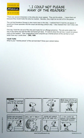 Peanuts Charles M. Schulz Museum Activity Sheet - I Couldn'T Please Many Readers