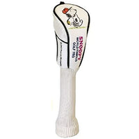 Snoopy Synthetic Leather Golf Club Driver Head Cover - World Famous Golf Pro (Fits Up To 180cc Heads)
