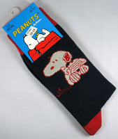 Men's Dress Socks - Snoopy Feeding Time
