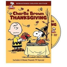 A Charlie Brown Thanksgiving Dvd With Additional Bonus Tv Special Movie!