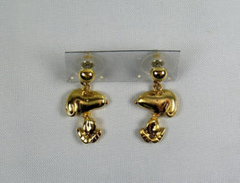 Snoopy Gold-Tone Earrings