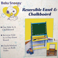 Snoopy Reversible Wooden Easel and Chalkboard - RARE! - snoopn4pnuts.com