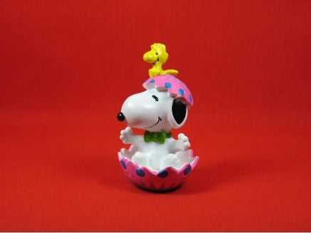 Snoopy In Pink Easter Egg Pvc
