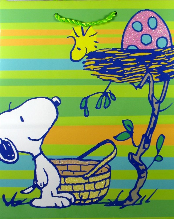 Snoopy Easter Gift Bag