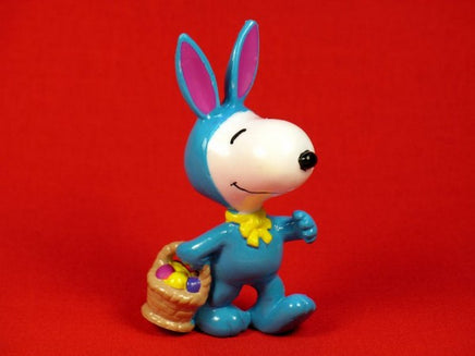 Snoopy In Blue Bunny Costume Pvc
