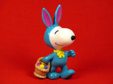 SNOOPY IN BLUE BUNNY COSTUME PVC