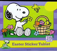Snoopy Easter Sticker Tablet - Over 300 Stickers!