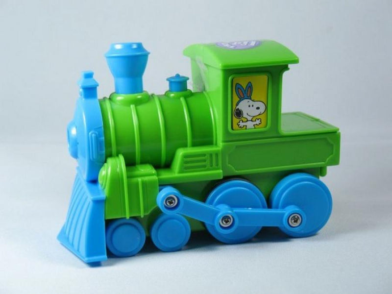 Snoopy Candy-Filled Musical Easter Train - Blue (New But Near Mint