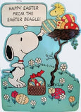 Laminated Giant Wall Decor - Easter Beagle