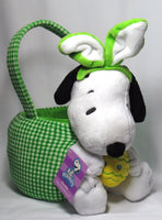Snoopy Plush Musical Easter Basket (Music Doesn't Play Well/Still Makes Nice Basket))
