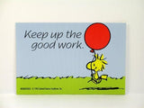 Woodstock's Vintage Mini Encouragement Reward Card - "Keep Up The Good Work"