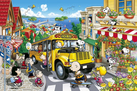 Epoch Jigsaw Puzzle - Happy School Bus - snoopn4pnuts.com