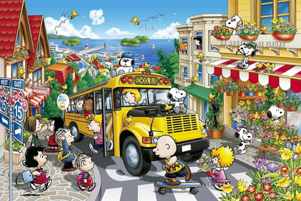 Epoch Jigsaw Puzzle - Happy School Bus - snoopn4pnuts.com