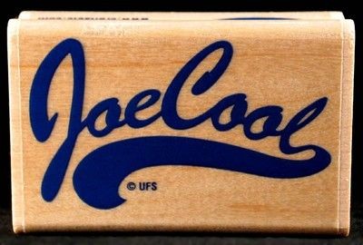 Snoopy "Joe Cool" Rubber Stamp