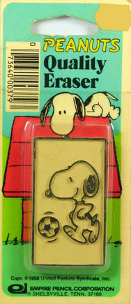 Snoopy Soccer Eraser