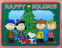 Peanuts Gang Christmas Puzzle Eraser - Happy Holidays!