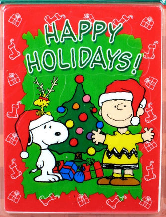 Peanuts Gang Christmas Puzzle Eraser - Happy Holidays!