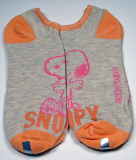 Snoopy Earth Tone Matching No Show Socks - snoopn4pnuts.com