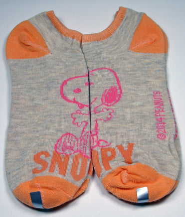 Snoopy Earth Tone Matching No Show Socks - snoopn4pnuts.com