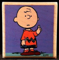 Charlie Brown RUBBER STAMP