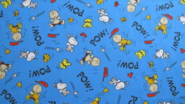 Peanuts Fabric - POW! (3 Yards!) - snoopn4pnuts.com
