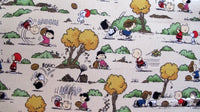 Peanuts Fabric - Football (34