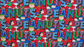 Peanuts Holiday Fabric - Christmas (33" x 36") - snoopn4pnuts.com
