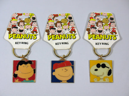 Peanuts Big Face Metal Key Chain