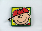 Big Face 2-D Magnet - Charlie Brown