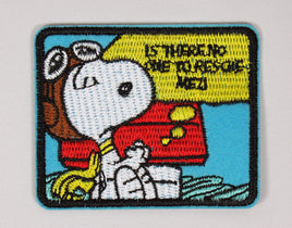 Snoopy FLYING ACE PATCH - RESCUE ME - snoopn4pnuts.com