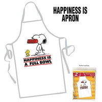 Snoopy Apron - Happiness Is A Full Bowl