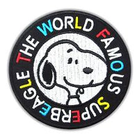 SNOOPY WORLD FAMOUS BEAGLE PATCH