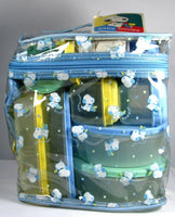 Snoopy Feeding And Food Storage Set - Blue Bag