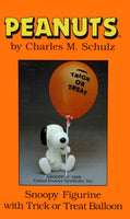 Snoopy Figurine With Trick Or Treat Balloon