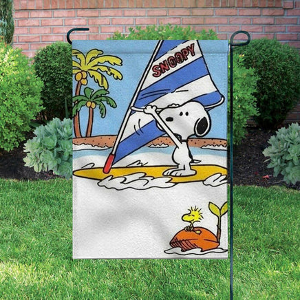 Peanuts Double - Sided Flag - Snoopy Sailing - snoopn4pnuts.com