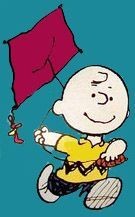 Charlie Brown Flying Kite Flag - On Sale!