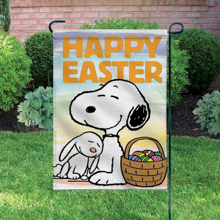Peanuts Double - Sided Flag - Happy Easter - snoopn4pnuts.com
