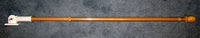 Metal Flag Pole With Wood-Like Finish And Bracket