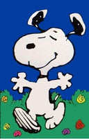 HAPPY SNOOPY Flag (MINT/HUNG INDOORS ONLY)