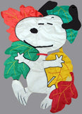 FALL DANCIN' SNOOPY Quilted Windsculpt (Used)