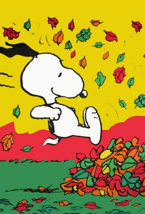 Snoopy Fall Fun Flag