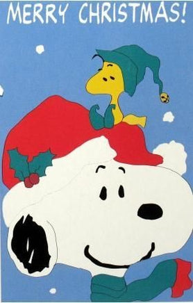 Snoopy Christmas Flag