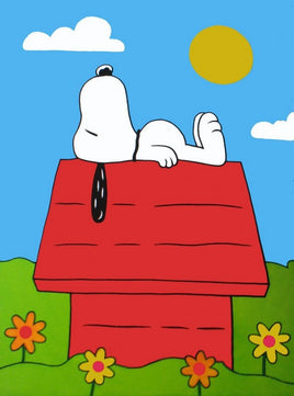 Snoopy's Doghouse Flag
