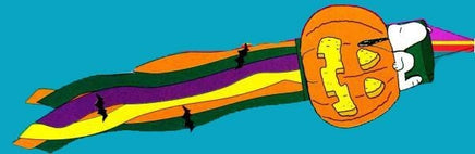 Snoopy On Jack O' Lantern Halloween Windsock